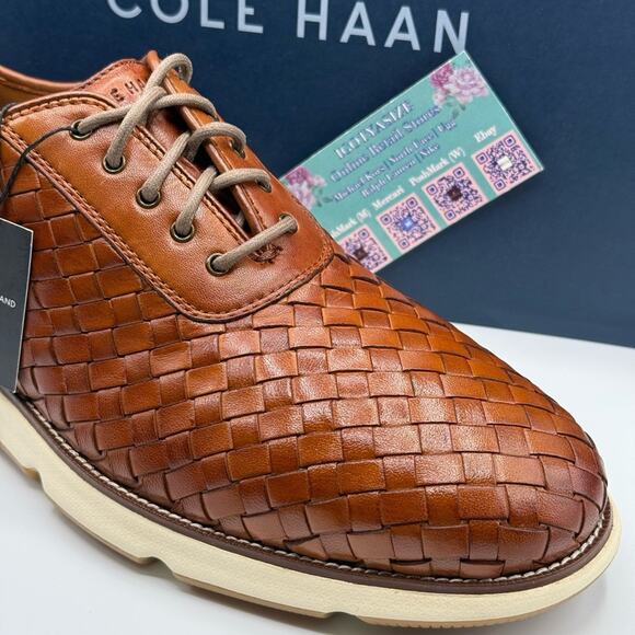 COLE HAAN WOVEN OXFORDS - Picture 5 of 11